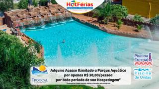 HotFérias - Flat no Enseada Caldas Novas, acesso ao Lago e pesca permitida, próx ao Náutico Praia Clube - 0