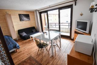 Le Relai S34 - Grand et lumineux studio avec coin montagne 4-6 pers avec WIFI, 50m des pistes, grand balcon exposé SUD, DRAPS NON COMPRIS - Saint-Jean-d'Aulps - 9
