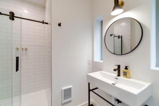 Mid-Century Escape Lake Views, Steps to Cave Bay! - 2