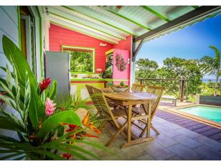 Bungalow avec piscine et vue mer exceptionnelle mini 7 nuits - Sainte-Rose - 7