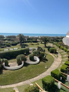 Studio première ligne mer parking - 9