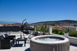 Studio apartman with jacuzzi on rooftop - Trogir - 6