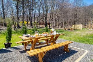 Wooded Catskills Farmhouse near Woodstock -Hot Tub, Fire Pit, Outdoor Movies & More - 7