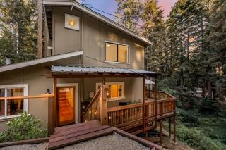 Redwood Oasis - Eco-luxury cabin with hot tub in the Santa Cruz Mountains - Ben Lomond - 9