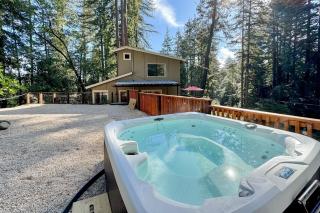 Redwood Oasis - Eco-luxury cabin with hot tub in the Santa Cruz Mountains - Ben Lomond - 8