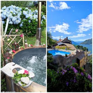 Romantic Wellness Lake View Retreat- Whirlpool Hammam Spa e Piscina panoramica - Maccagno Superiore - 0