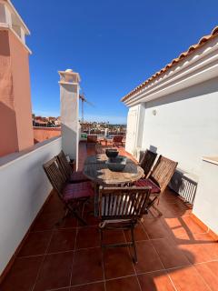 Cala Azul , piscina, 3 dormitorios ,Aire acondicionado con vistas al mar, wifi Playa, Geoda Pulpí - 7