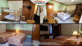 Golden Dolphin GrandHotel - com roupas de cama e banho - Piscinas 24h, próx ao Water Park, Hotel Prive, Boulevard, Riviera - HotFérias - Caldas Novas - 9