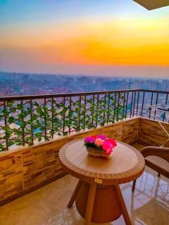شقة فندقية ترى النيل والاهرامات 1 - Il Cairo - 0