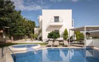 Extravagant Crete Villa 4 Bedrooms Villa Yasemí I Private Pool And Outdoor Amenities Bbq Rethymno - Prínos - 8