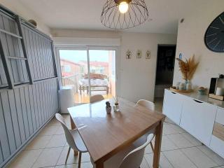 Appartement 2 pièces avec terrasse, climatisation et accès direct plage - FR-1-326-822 - Marseillan - 6