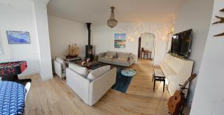Deux maisons reunis par le jardin et sa cabine de plage, à 8min à pieds des plages et de l'océan - Batz-sur-Mer - 0