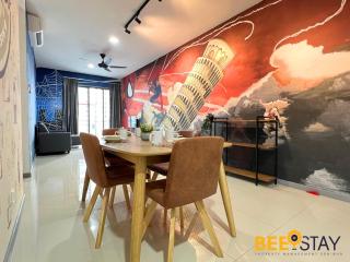 United Point Residence Pool View 8 PAX walking distance to mall - Kuala Lumpur - 9
