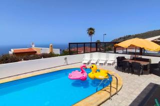 Heated Pool with Sea View Tranquil Retreat at Malvasia Garden - El Sauzal - 9