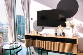 Brand New Apt, 10 Min to Downtown - Sobha Waves - Dubái - 9