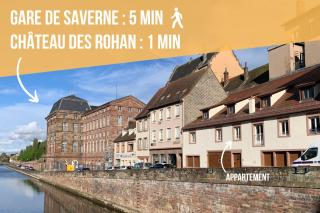 Les Rives du Château, 90m2, vue sur le canal - Saverne - 5