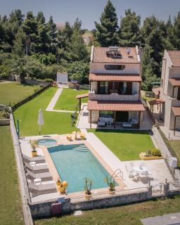 Zeus Sea View Villa with Private Pool, Afytos - Afitos - 6