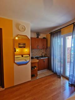 Beach apartment studio Roza Biograd - Premium location - 2