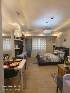 Manhattan Plaza tower 2 with Balcony, mini karaoke, Pool, Can Cook - Manila - 6