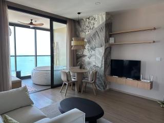 503 Edge芭提雅25层正海景大二房二厅二卫, 沙滩+步行街+购物中心 - Pattaya - 8