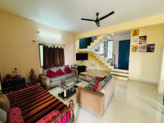 Swaradhya Hillside Villa 3BHK -AC - WiFi - SmartTV - Parking - Kitchenette - Near Lonavala - Pune - 3