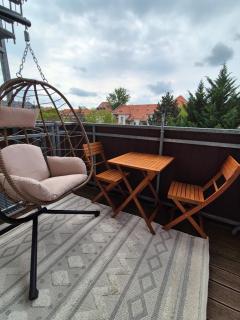Koala Apartment mit 500 Mbit's WLAN und Balkon - Leipzig - 4