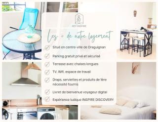 Parfum de Provence, terrasse, centre-ville, parking privé - Draguignan - 1