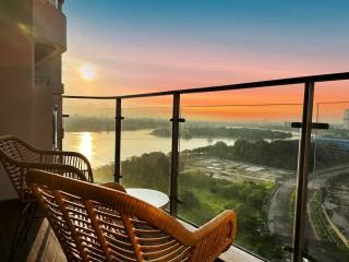 Seaview Sunset 3BR Suite InsStyle DangaBay NearCIQ - 7