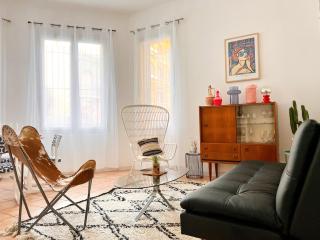 Appartements art déco centre-ville, spacieux et lumineux - Perpignano - 9