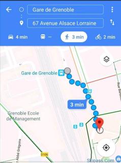 Appartement 2 chambres avec cuisine Gare - Grenoble - 7