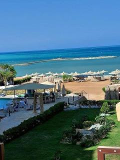 Turtles beach resort hourghada studio view sea view pool private beach jacuzzi security air-conditioned Cafe restaurant on the beach and a large sunny balcony - Hurghada - 3