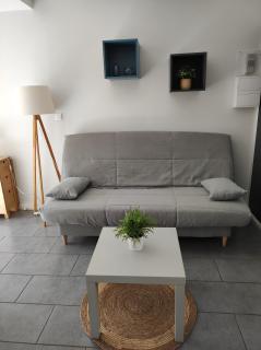 F2 50m de la mer avec parking privé - 0