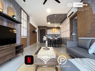 4BR Cozy Room MVertica near MRT by RumaBnB - Kuala Lumpur - 9