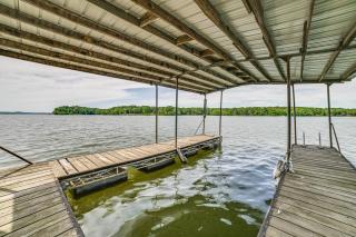Modern Kentucky Lake Home with Deck, Dock, View - 8