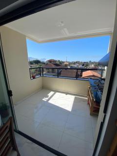 Apartamento Elegante, Ar-Condicionado, WI-FI, Piscina no Terraço do prédio e Varanda Exclusiva - Ubatuba - 6
