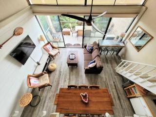 3BR Penthouse- ocean views, lanais, ACs, hot tub, pool, sauna, steps to beach - Kihei - 3