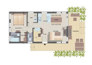 Typ B2 Ferienhaus - Wailea - Pelzerhaken - 1