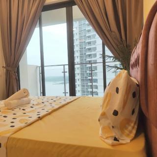 海景套房 三房三厕温馨浪漫名宿@DANGA BAY - Johor Bahru - 9