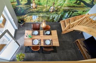 Pier 84 - tolles Ferienhaus für bis zu 4 Personen mit Kaminofen und Sauna - Haustiere herzlich willkommen, direkt am Wasser gelegen - Nordhorn - 0