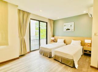 Biệt thự nguyên căn, 5 phòng ngủ, bể bơi chung, cách bãi biển 100m - Ha Long - 4