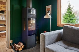 Cosy cabin w fireplace 3 mins from Söderåsen Park - Ljungbyhed - 2