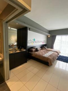 Studio Room 3 Pax at Aeropod Near KKCity Airport and Tg Aru Beach - Kota Kinabalu - 4