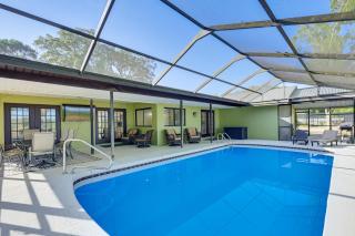 Spring Hill Home with Pool, BBQ Grill and Outdoor TV! - 0