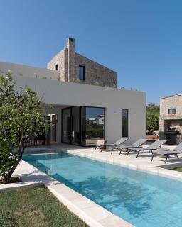 Magical Crete Villa Villa Liváni Beautiful Landmark Views Terrace Private Pool 4 Bedrooms Rethymno - Prínos - 0