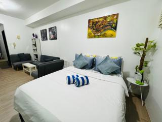Vinia Infinity Studio 1 Near Malls with WiFi and Netflix - Manila - 3