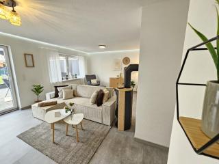 Ferienhaus am Stadtpark, 3 Schlafzimmer, Wozi mit Bett und Schalfsofa,Businesswohnung, Monteurezimmer - 8