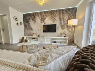 Ferienhaus am Stadtpark, 3 Schlafzimmer, Wozi mit Bett und Schalfsofa,Businesswohnung, Monteurezimmer - Salzgitter - 9