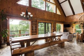 Le Chalet Inuksuk - Log Cabin Waterfront Spa - Sainte Béatrix - 8
