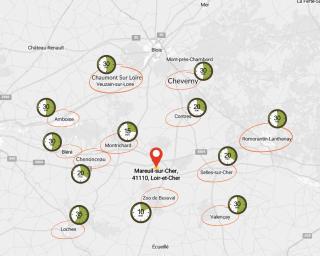 CoolLiving Suites personnelles 10 Mins Beauval Maison Jardin Parfait Télétravail - 1