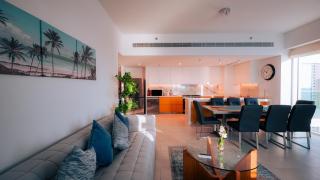 Spacious La Vie 3BR with Private Beach Access by ANW Vacation Homes - Dubái - 8